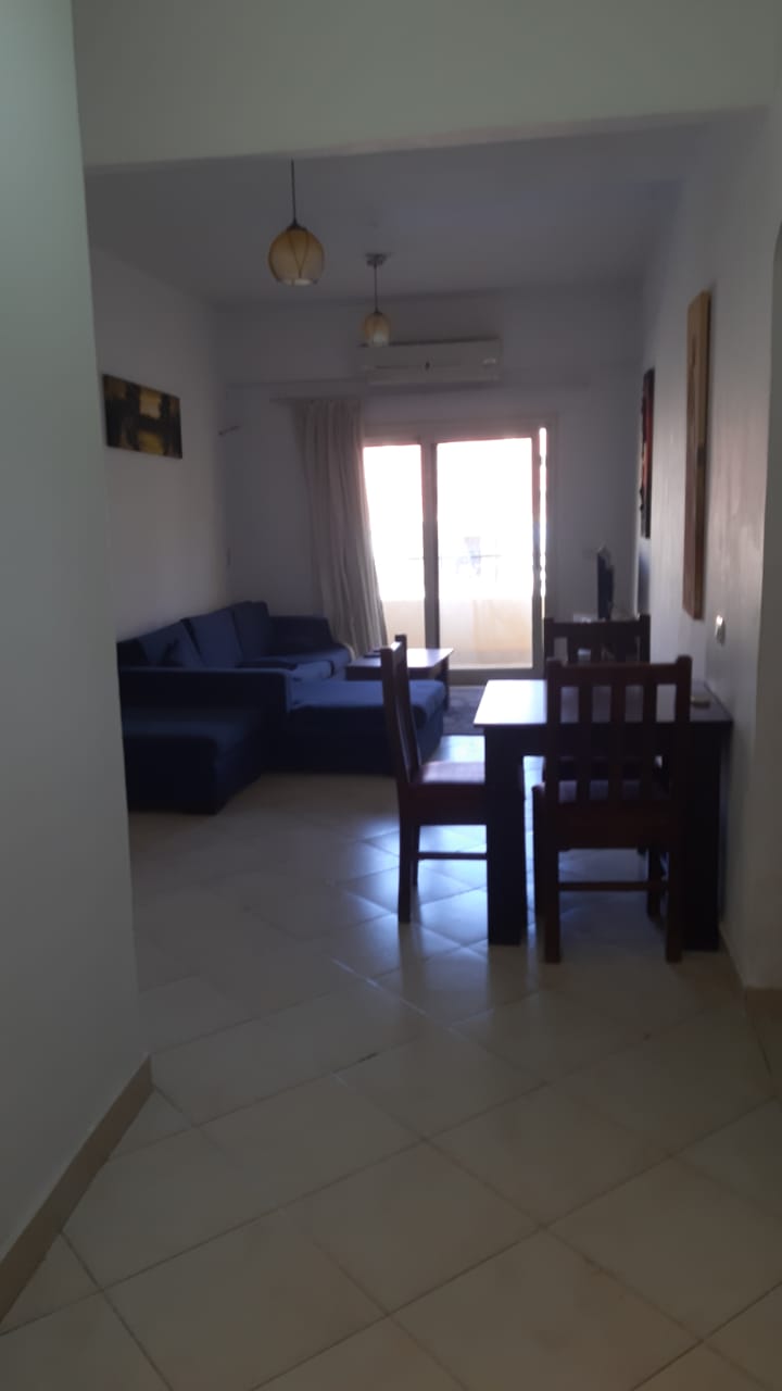 1519 1 bedroom apartment in compound with pool in Hadaba